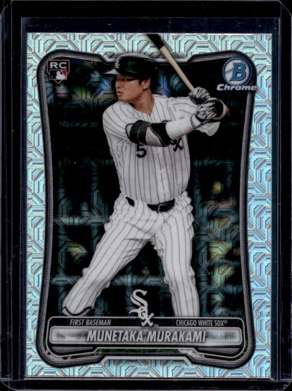 2026 Bowman Mega Box Munetaka Murakami Chrome RC Mojo Refractor #9 White Sox