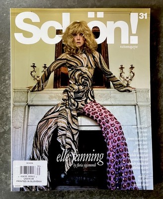 SCHON #31 2017 FASHION MAGAZINE - ELLE FANNING