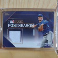 Matt Chapman Jays 2024 Topps Series 1 Postseason Performance Relic Card # 60/99!