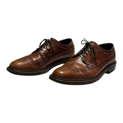 Alden for Jcrew Long Wing Brown Alden® For J.Crew Shell Cordovan Longwing Bluchers For Men  main image 2