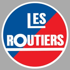 LES ROUTIERS SONT SYMPAS CAMION TRUCK 12cm AUTOCOLLANT STICKER RA119