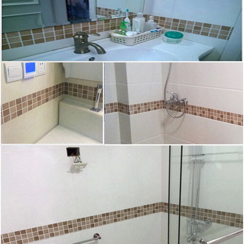 Kitchen Sticker Bathroom Mosaic Sticker Self-adhesive Wall Home Decor USA STOCK - Picture 5 of 13