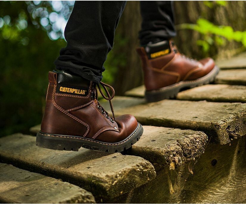 Cat Footwear Second Shift Steel Toe Work Boot Men's 9.5 | eBay