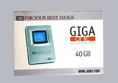 Mobile Photo Hard Drive - GIGA One - 40 GB