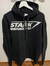 Stark Industries Black Hoodie Top T Shirts Activewear Outwear Us Men L New Stark Industries Black Hoodie Top T Shirts Activewear Outwear Us Men L New
