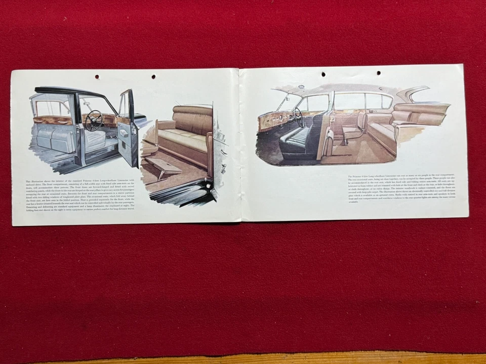 Vanden Plas Princess 3.0 MK II und Limousine 4.0 Sales Brochure English - Bild 3 von 4