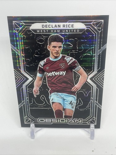 2022-23 Obsidian Declan Rice Pulsar #6/11 West Ham United - Afbeelding 2 van 6