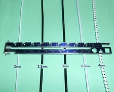 RESTRING DOLLS Elastic Cord SAMPLER 3 sizes=6 yards total STRING & REPAIR Doll