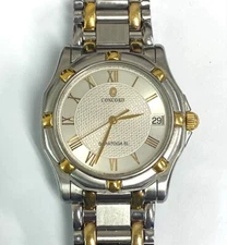 Concord Saratoga SL Two Tone Wristwatch