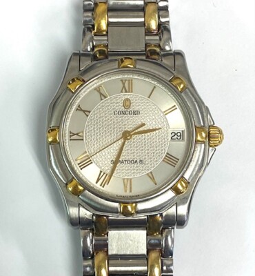 時計 CONCORD SARATOGA Concord Saratoga GMT Vintage 90s Automatic Multi