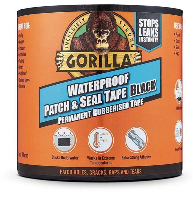 Gorilla Waterproof Patch Seal Tape Strong Rubberised Roof Leak Repair Cracks NEW - Image 12