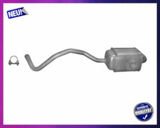 Endschalldämpfer Renault Megane III / Scenic III 1.4 Auspuff Endtopf Schelle