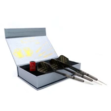 CUESOUL DRAFT BEER Oil Paint Finished 90% Tungsten 23g Steel Tip Darts-Gun Grey