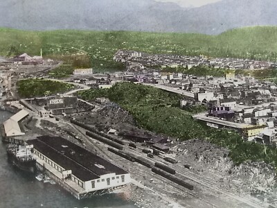Vintage Postcard, View Of The City Of Prince Rupert B.C. Canada RPPC. M33
