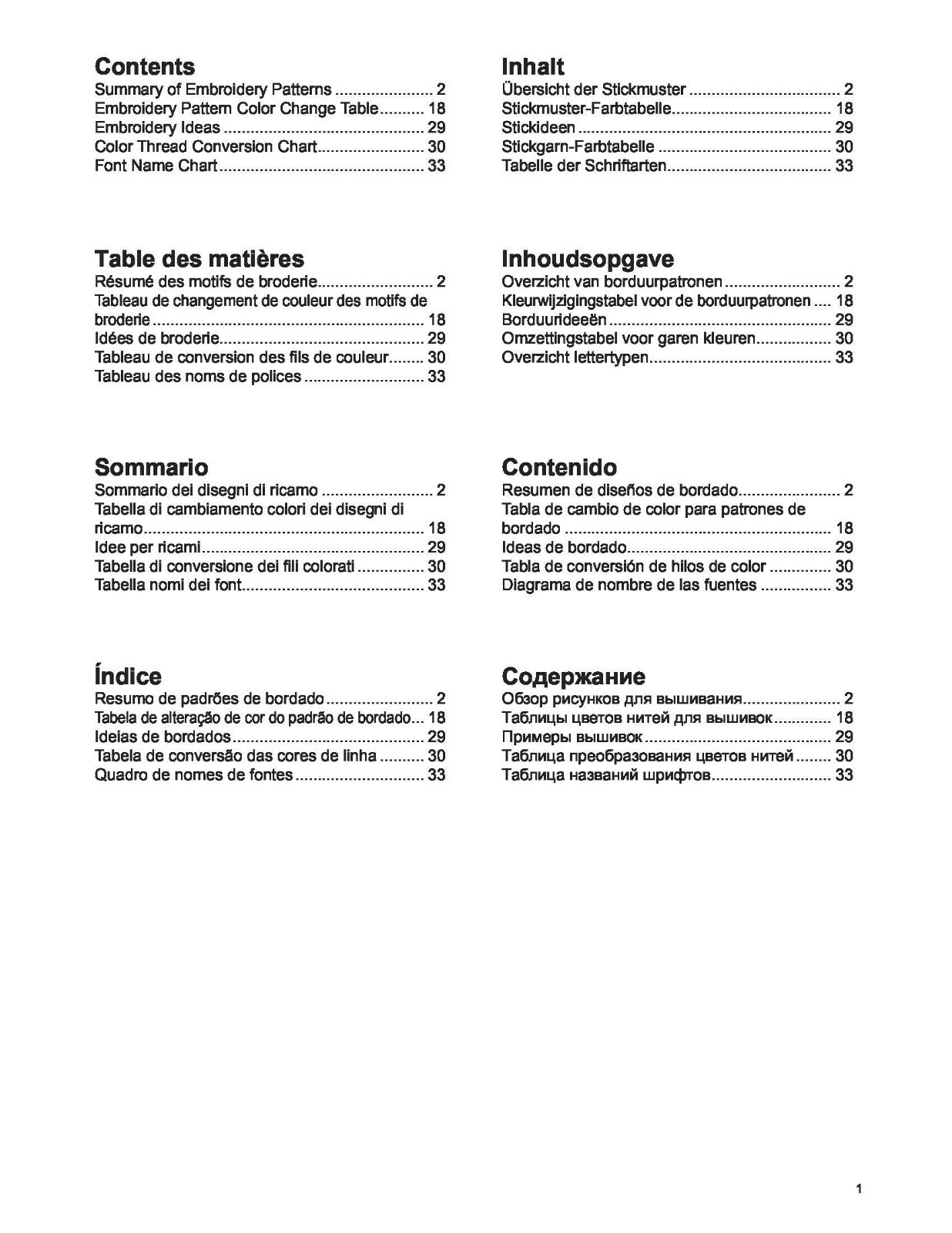 Brother NQ3500D BP3500D Embroidery Design Guide COLOR Copy Coil Bound