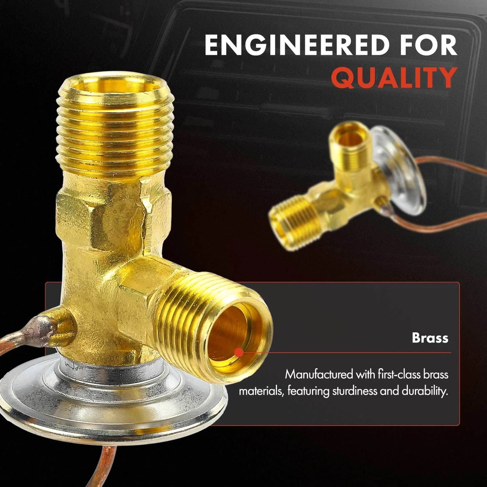 Válvula de expansión de aire acondicionado para Honda Civic Accord Dodge 330 440 880 Acura Integra Audi Foto 4 de 4