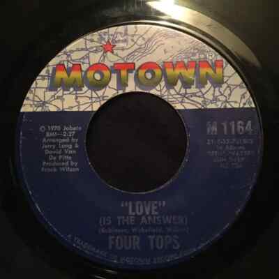 Four Tops Its All In The Game Vinyl Single 7inch Motown