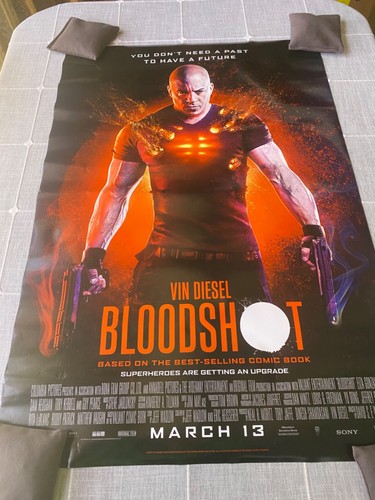 Bloodshot 40” by 27” 2020 Double Sided Poster One Sheet #91