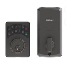 Hyper Tough Linx 1752004 Digital Deadbolt with Electrical Keypad - Bronze