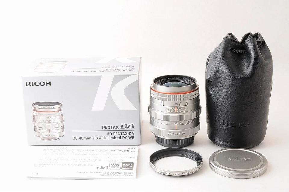 Pentax HD DA 20-40mm F2.8-4 ED Limited Lens ALMOST UNUSED TOP MINT From Japan - Image 2 of 4