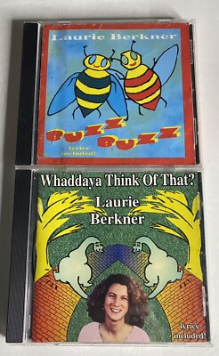 Buzz Buzz and Whadda Think Of That? - 2 CDs By LAURIE BERKNER