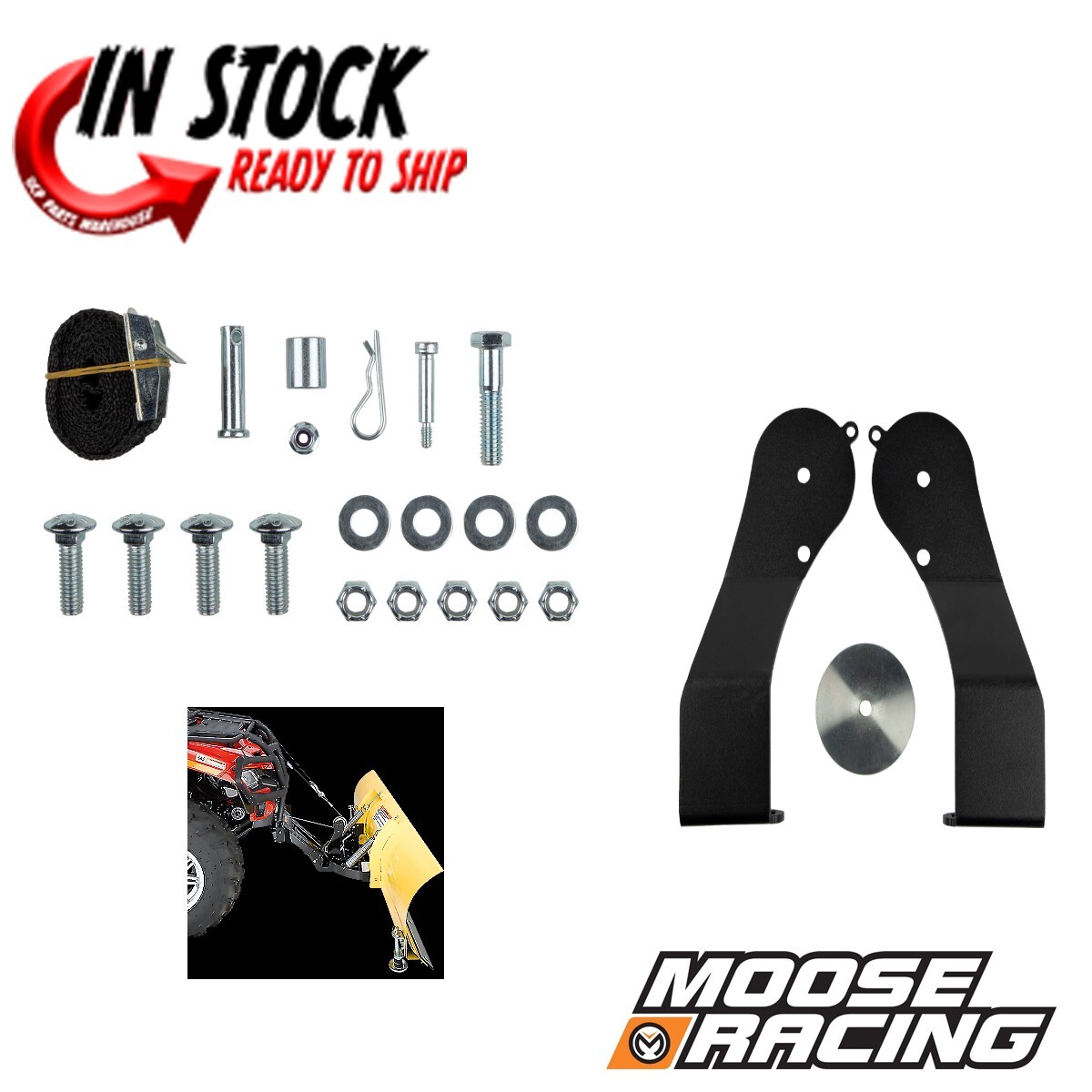 Moose Utility 45010979 ATV UTV Heavy Duty Pulley Kit For Moose Snow