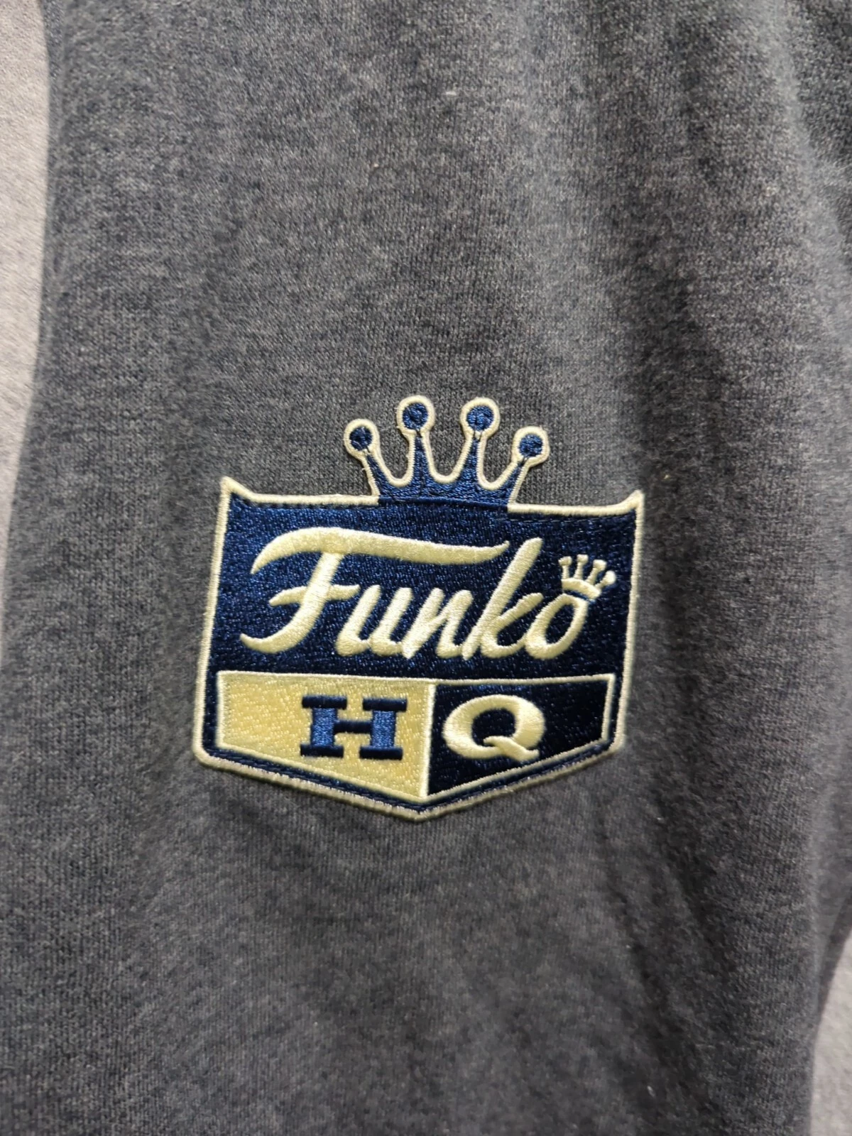 Funko HQ Varsity Letterman Jacket Freddy Funko Unisex 2XL Everett Gray image 2