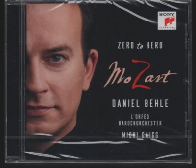DANIEL BEHLE - ZERO TO HERO MOZART - MICHI GAIGG - CD ALBUM   2019 NEU! SEALED! 