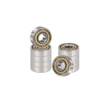 10Pcs 687ZZ Ball Bearing (7mmx14mmx5mm) Double Shielded Deep Groove Bearings