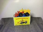Lesney Matchbox No.43 Tractor Shovel In Original Box Engaged