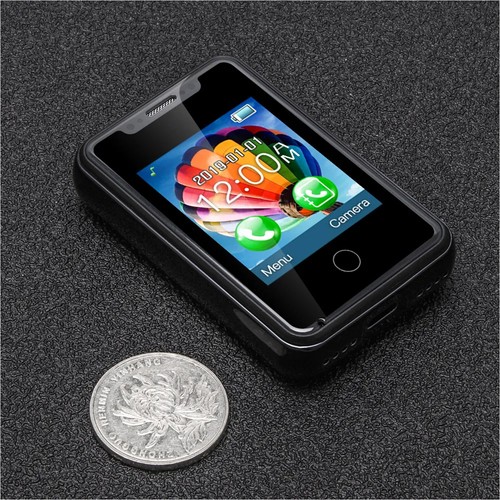 Mini Super Small Mobile phone 1.77 inch Touch Screen 2G GSM Single SIM OJkNN1Ep - Picture 6 of 8