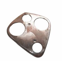 Vintage Ariel Quadratisch Vier Benzin Tank Tachometer FüR Panel Raw Stahl