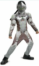OVERWATCH GENJI CHILD COSTUME SIZE LARGE 10/12 - NEW WITH TAGS FAST