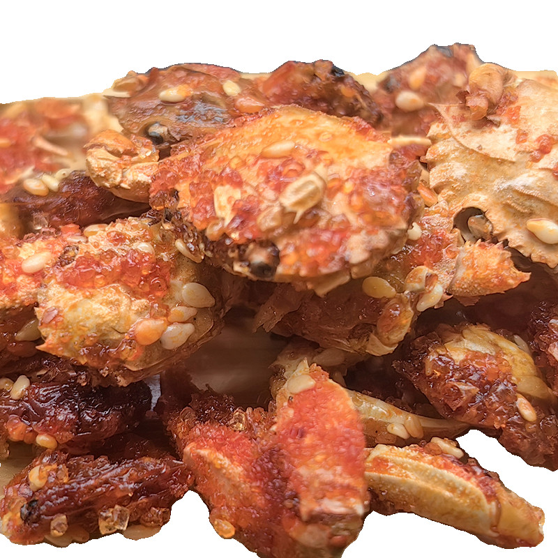 18g instant seafood Spicy Baby crab crispy sea crab Falak Tayyeb