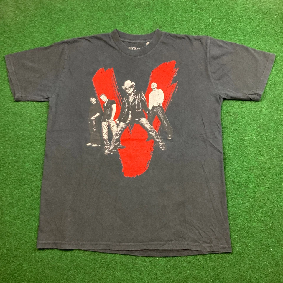 Camisa De Colección U2 Para Hombres XL Negra 2005 Vertigo Cocnert Tour Rock Band Promo Camiseta Y2K Foto 2 de 4