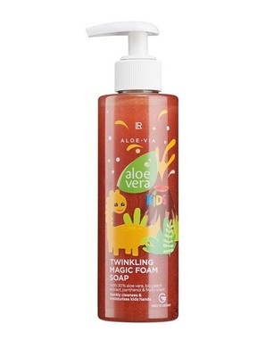  LR Aloe Vera KIDS Twinkling Magic Foam Soap Schaumseife, 200ml - MHD 02.2026 