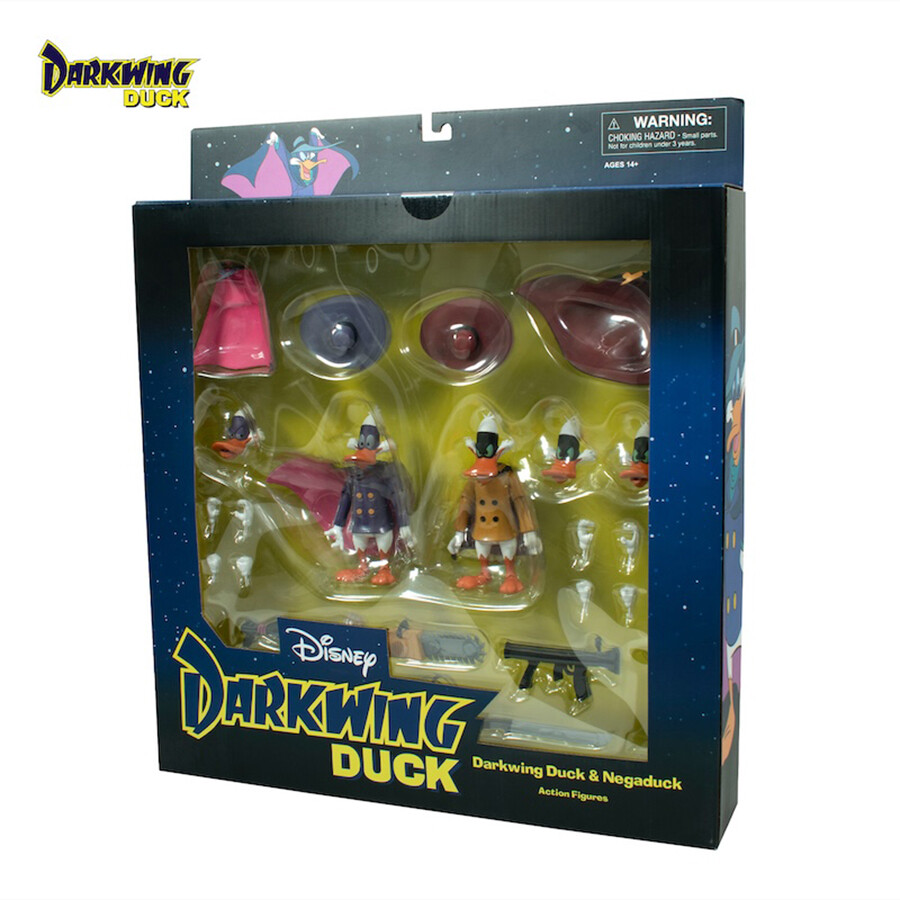 Darkwing Duck & Negaduck Deluxe Action Figure Box Set 021DS04 | eBay