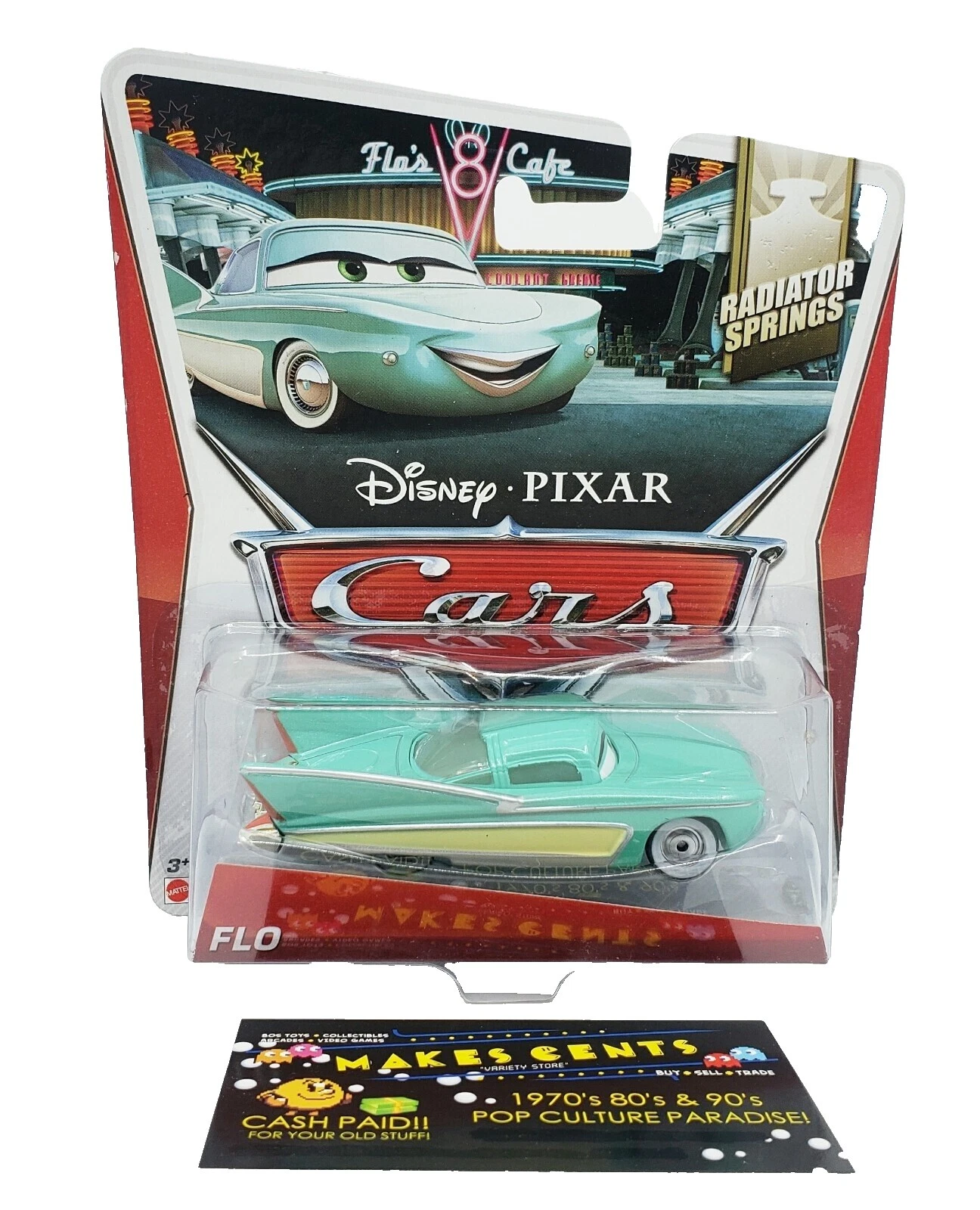 迪士尼皮克斯汽车凯迪拉克压铸玩具车