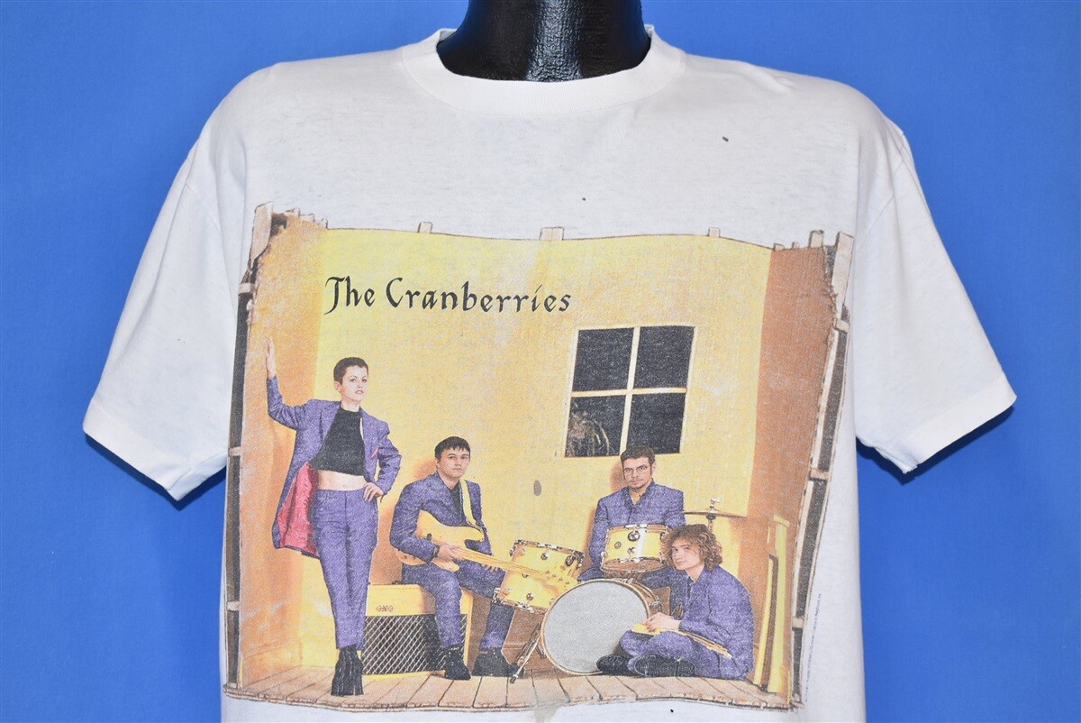 vtg 90s THE CRANBERRIES FAITHFUL DEPARTED ROCK ALBUM COVER ART