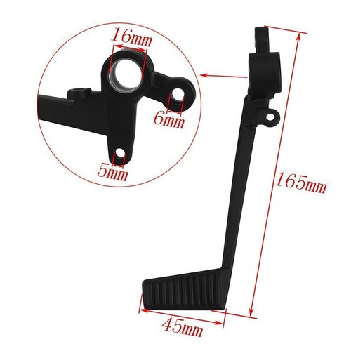 Honda CBR1000RR Brand new Aluminum Rear Brake Pedal Foot Lever Fit For 2004-2007 - Imagen 4 de 11