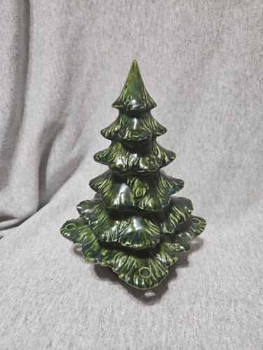 Vintage Keramik Weihnachtsbaum nicht markiert 8 cm hoch - Bild 2 von 8