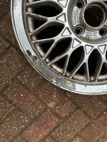 VOLKSWAGEN 15" BBS CROSS SPOKE ALLOY WHEEL RIM 6.5Jx15 ET33 191601025AE #2 - Picture 5 of 8