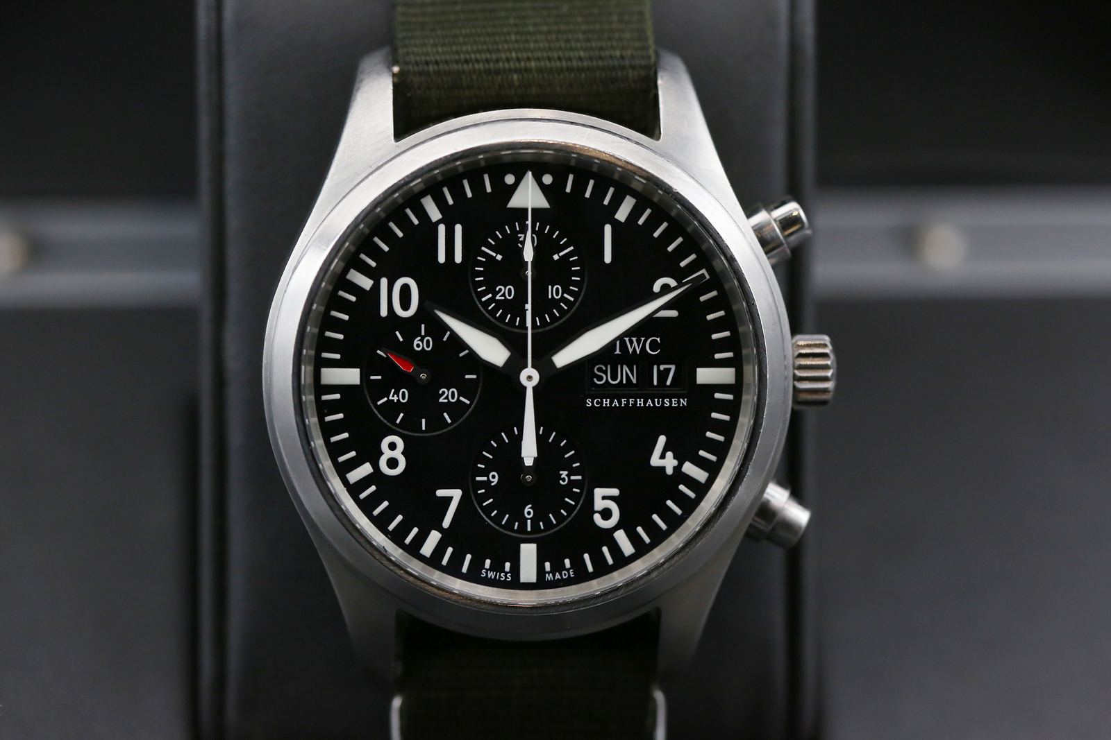 IWC IW0371701 Black PILOT CHRONOGRAPH 42mm 2007