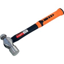 Neilsen 32oz Round Ball Pein Hammer Fibreglass Rubber Grip Engineers Machinists