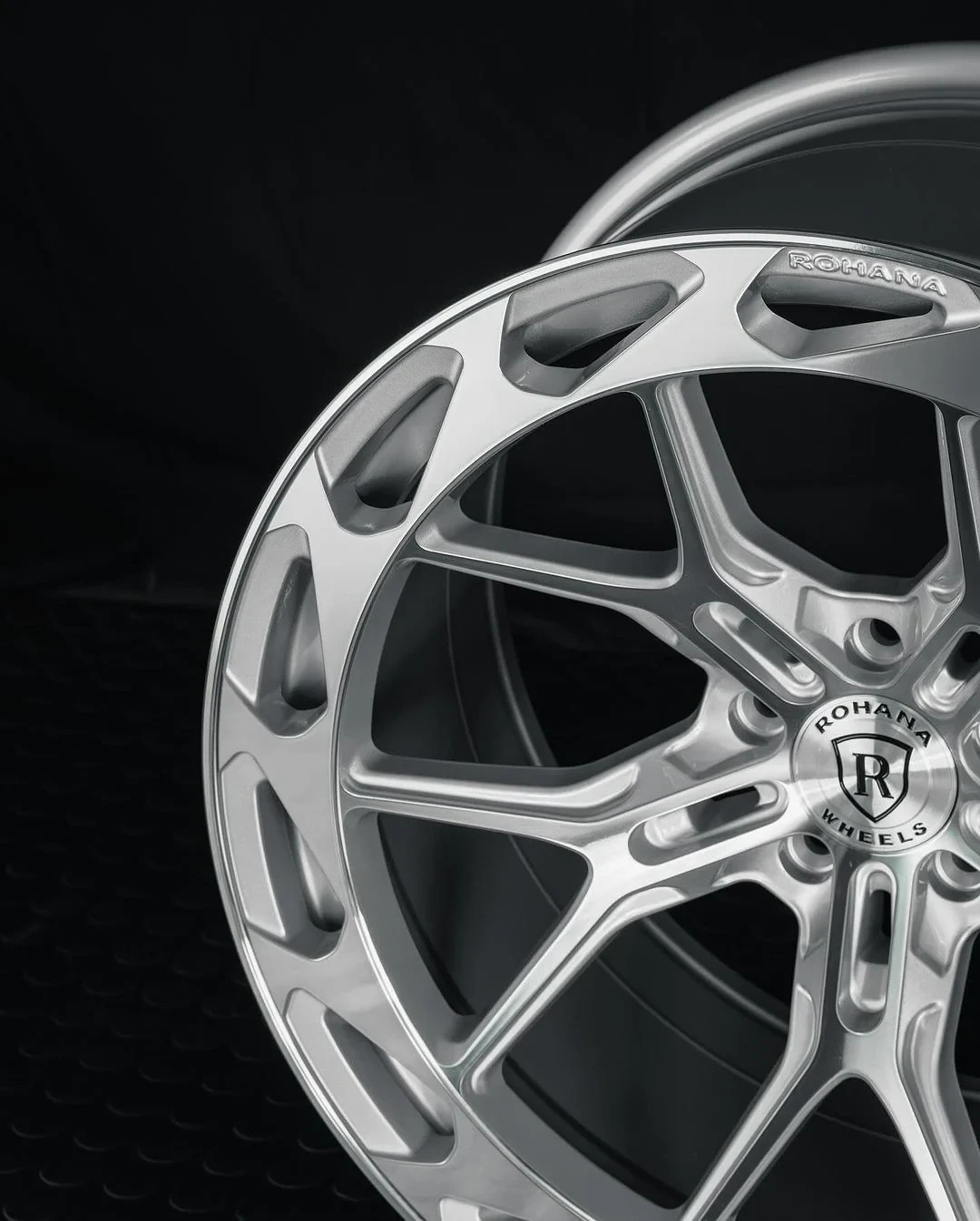 20” ROHANA RFX19 MACHINE SILVER WHEELS RIMS fit LAMBORGHINI HURACAN R8 20X9 & 11