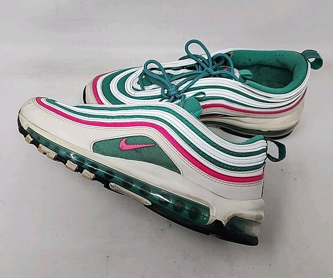 Nike Air Max 97 South Beach White Pink Blast-Kinetic Men Size 921826  102