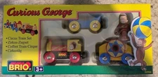  Brio Wooden Train Curious George Circus Set! Thomas! NIB RARE! Unopened