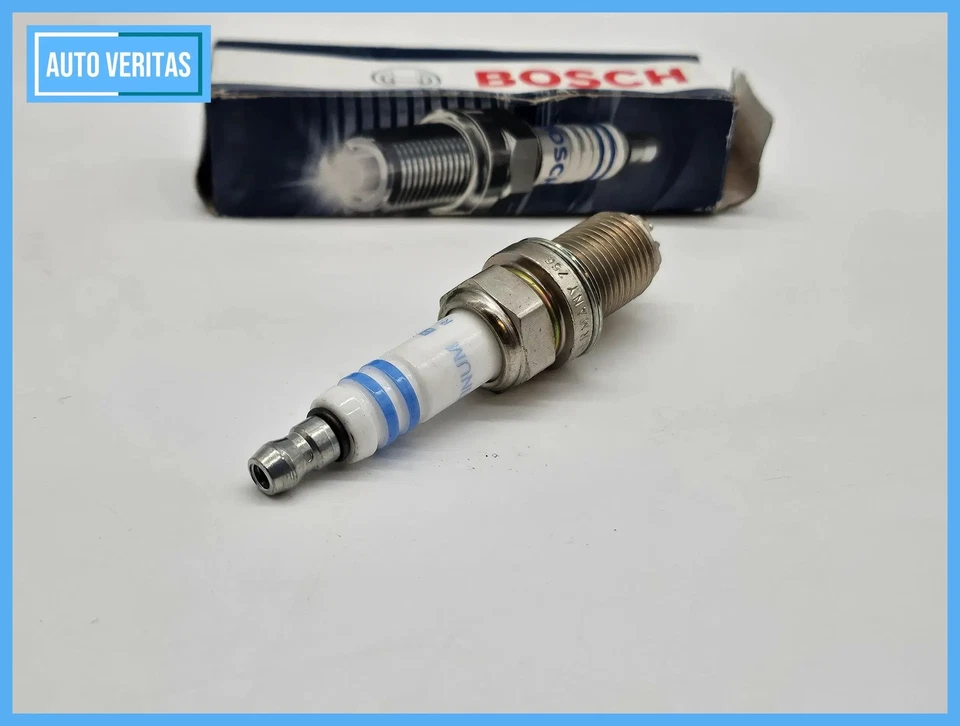 Original spark plug BOSCH FGR7DQP+ for BMW E30 E36 E46 E34 E39 E60 E32 E38 E85 - Image 2 of 4