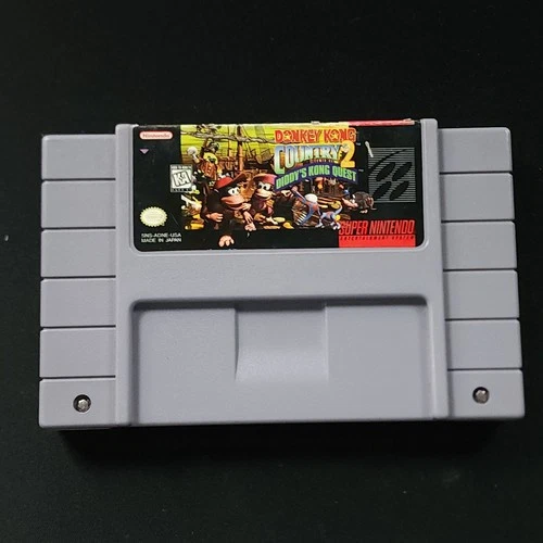 New ListingDonkey Kong Country 2: Diddy's Kong Quest SNES Game Only NTSC-U/C Tested