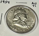 1954 Franklin Half Dollar X Fine Free Shipping
